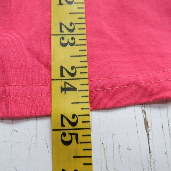 Escalier Long Sleeve Shirt Women's Size Medium Pink Cotton Spandex Blend - Picture 6 of 13